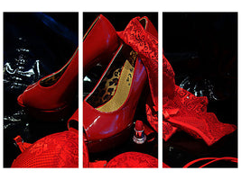 3-piece-canvas-print-red-high-heels