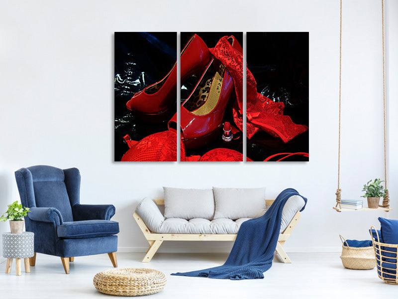 3-piece-canvas-print-red-high-heels
