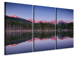 3-piece-canvas-print-sprague-lake-rocky-mountains