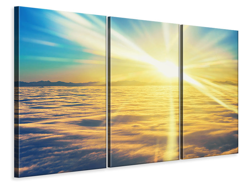 3-piece-canvas-print-sunset-above-the-clouds