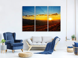 3-piece-canvas-print-sunset-in-the-world-of-mountains