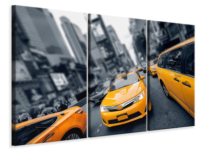 3-piece-canvas-print-taxi-in-nyc