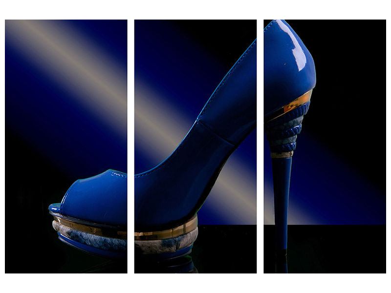 3-piece-canvas-print-the-blue-high-heel