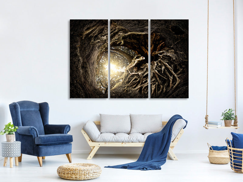 3-piece-canvas-print-under-the-trees