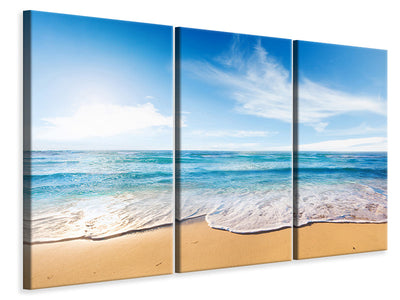 3-piece-canvas-print-waves-in-the-sand