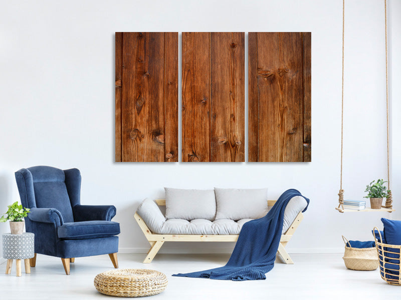 3-piece-canvas-print-wooden-wall-texture