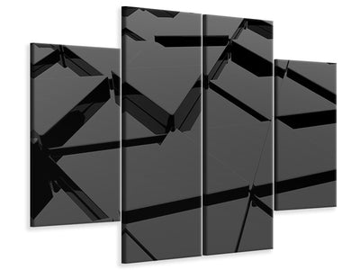 4-piece-canvas-print-3d-triangular-surfaces