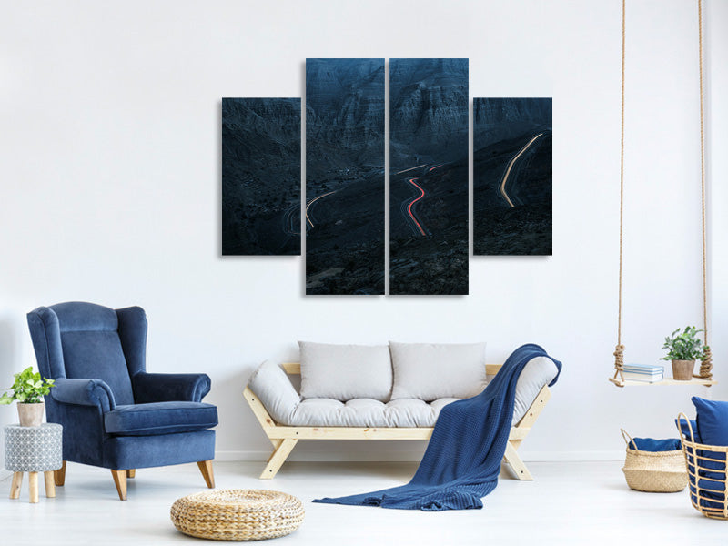 4-piece-canvas-print-a-to-b