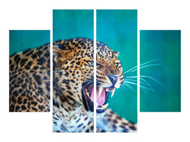 4-piece-canvas-print-attention-leopard