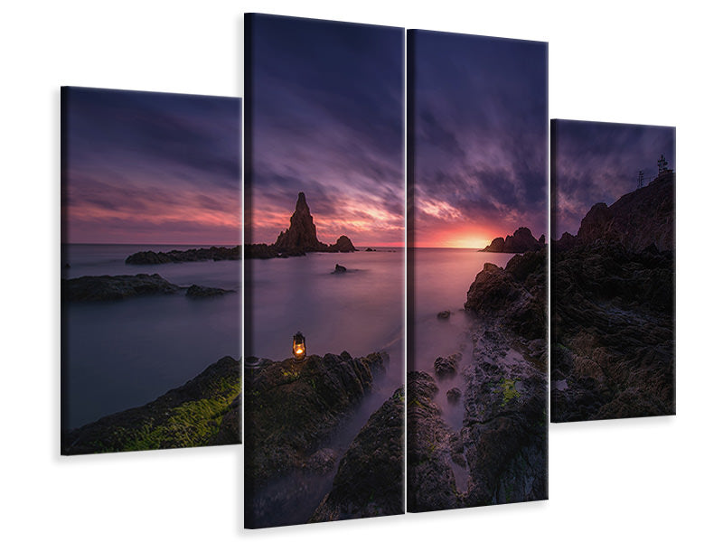 4-piece-canvas-print-between-lanterns