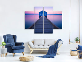 4-piece-canvas-print-boathouse