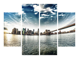 4-piece-canvas-print-brooklyn-bridge-from-the-other-side