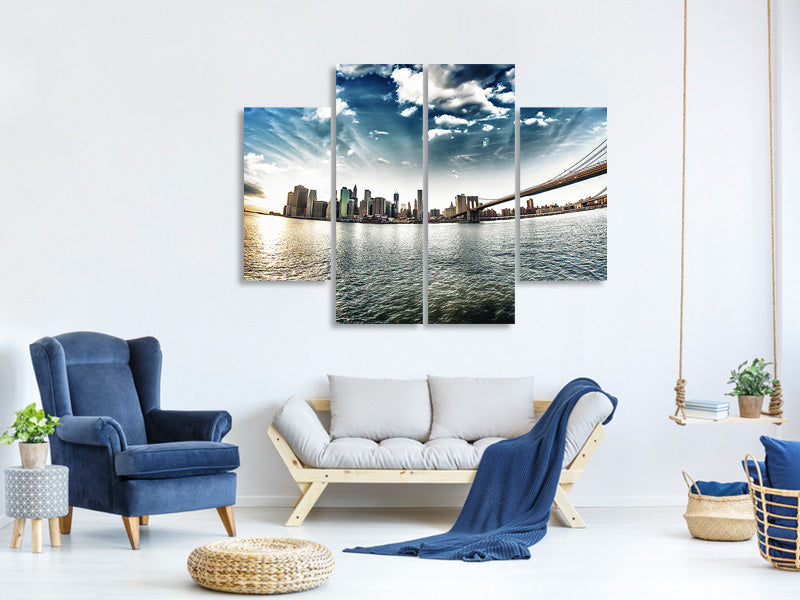4-piece-canvas-print-brooklyn-bridge-from-the-other-side