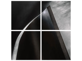 4-piece-canvas-print-curved-steel