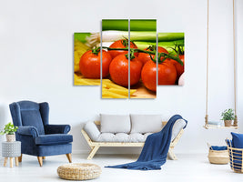 4-piece-canvas-print-everything-for-pasta