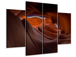 4-piece-canvas-print-fantastic-antelope-canyon