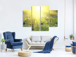 4-piece-canvas-print-flowery-meadow