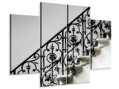 4-piece-canvas-print-forged-handrail