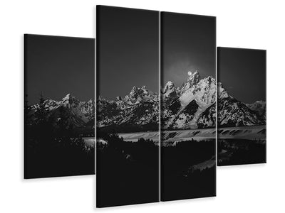 4-piece-canvas-print-full-moon-sets-in-the-teton-mountain-range