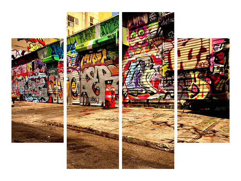 4-piece-canvas-print-graffiti-ny