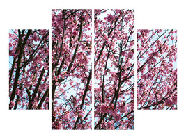 4-piece-canvas-print-japanese-cherry-blossom