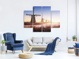 4-piece-canvas-print-kinderdijk-iv