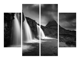 4-piece-canvas-print-kirkjufellsfoss