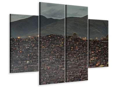 4-piece-canvas-print-larung-gar-buddist-institute-ii