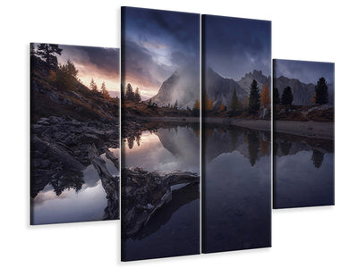 4-piece-canvas-print-lifting-the-veil