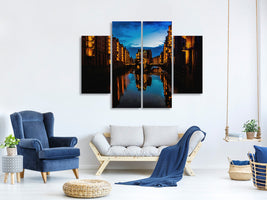 4-piece-canvas-print-lights-from-hamburg