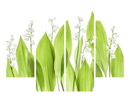 4-piece-canvas-print-lily-of-the-valley