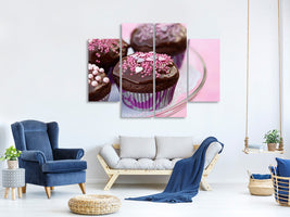 4-piece-canvas-print-muffins
