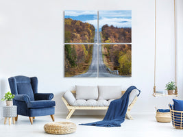 4-piece-canvas-print-on-the-road-again