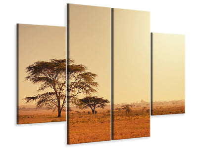4-piece-canvas-print-pastures-in-kenya