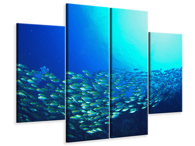 4-piece-canvas-print-shoal-of-fish