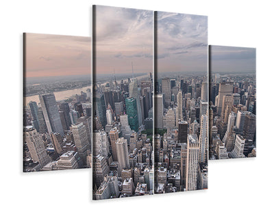 4-piece-canvas-print-skyline-view-over-manhattan