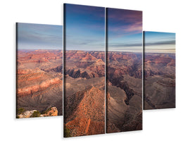 4-piece-canvas-print-south-rim-sunrise