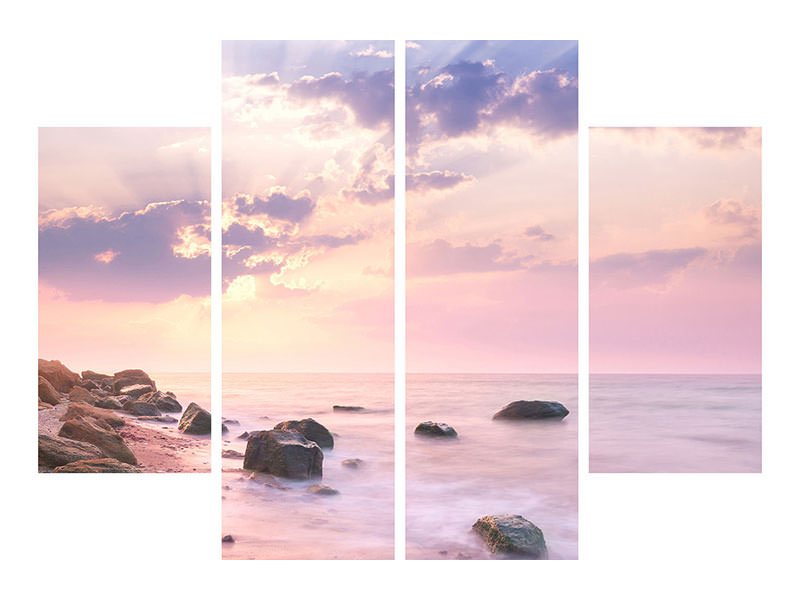 4-piece-canvas-print-sunrise-at-sea