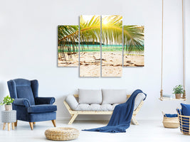4-piece-canvas-print-swing-out-of-the-hammock