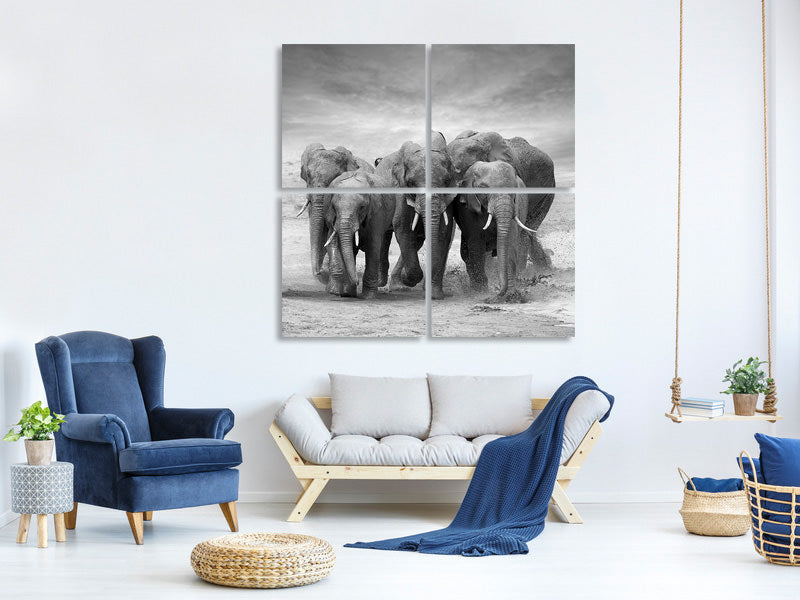 4-piece-canvas-print-the-elephants