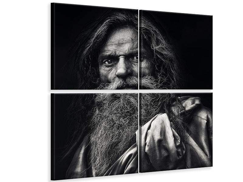 4-piece-canvas-print-the-man-from-agra