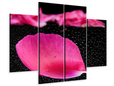 4-piece-canvas-print-the-petals
