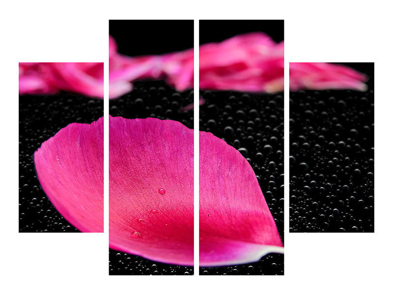4-piece-canvas-print-the-petals