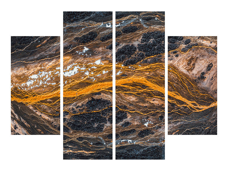 4-piece-canvas-print-the-pulse-of-the-earth