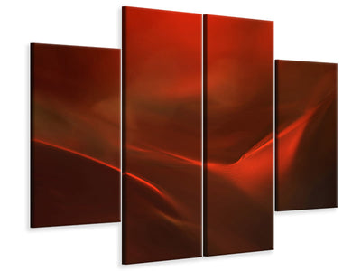 4-piece-canvas-print-the-red-valley