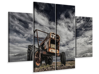 4-piece-canvas-print-the-scream