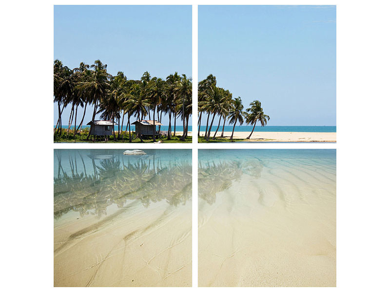 4-piece-canvas-print-the-sea-and-the-island