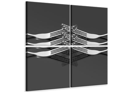 4-piece-canvas-print-three-forks