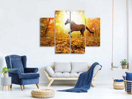 4-piece-canvas-print-whole-blood-in-autumn-forest