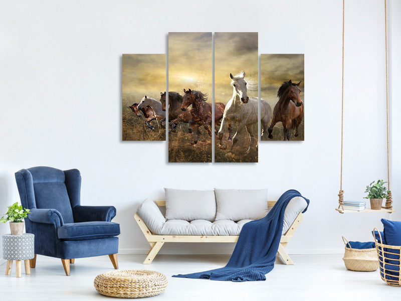 4-piece-canvas-print-wild-wild-horses